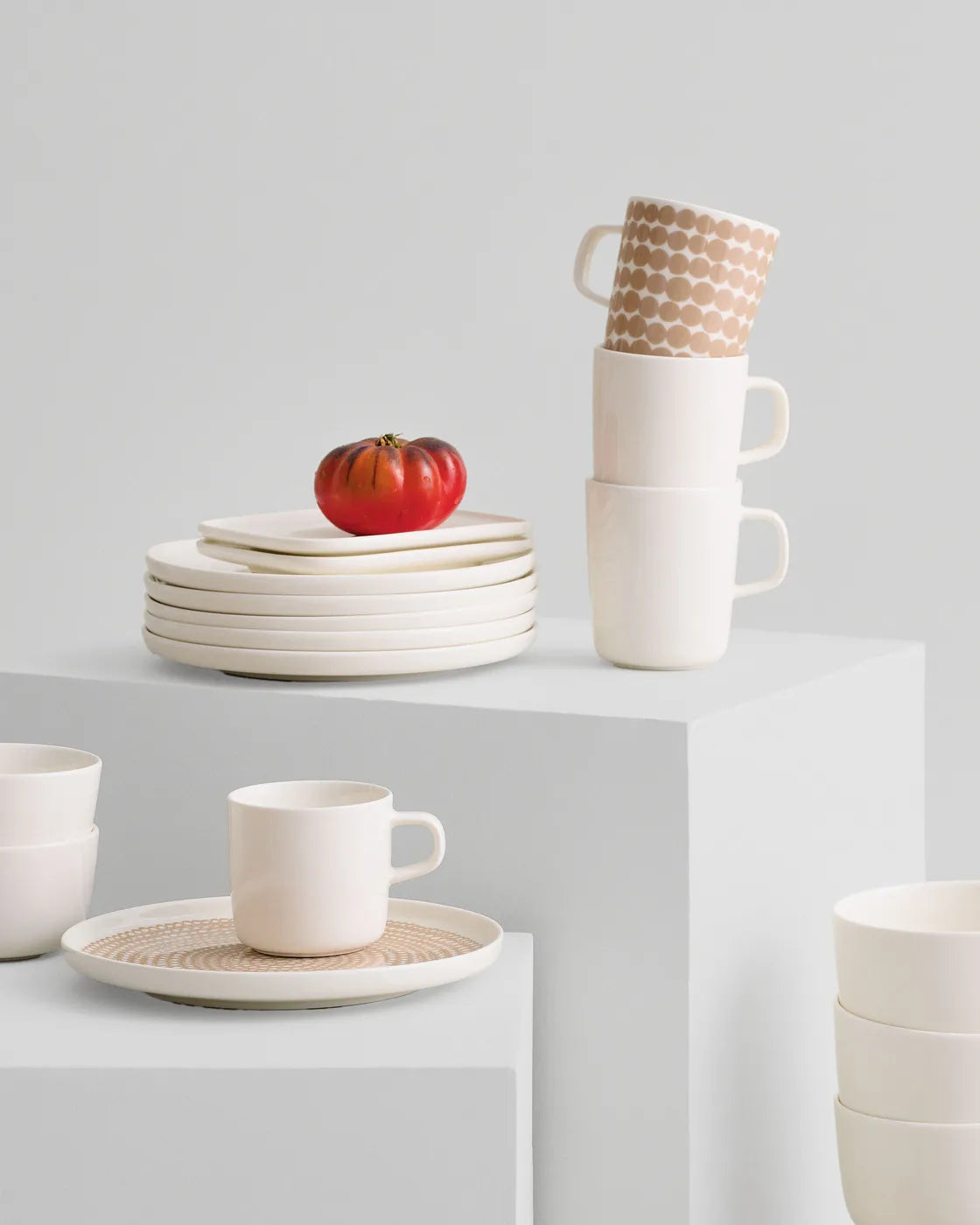 Marimekko OIVA Teller 25cm weiß