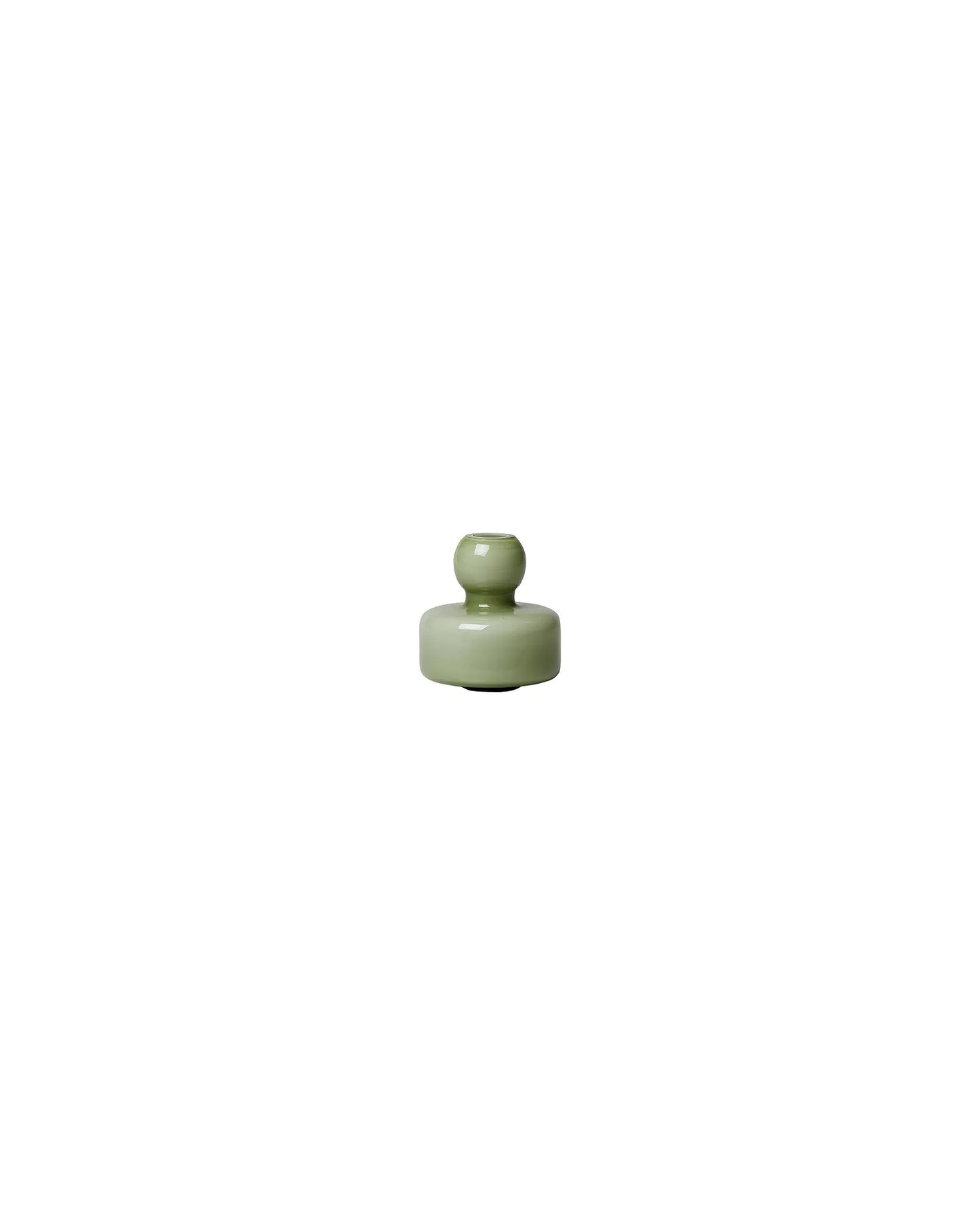 Marimekko Flower Vase olive green opal