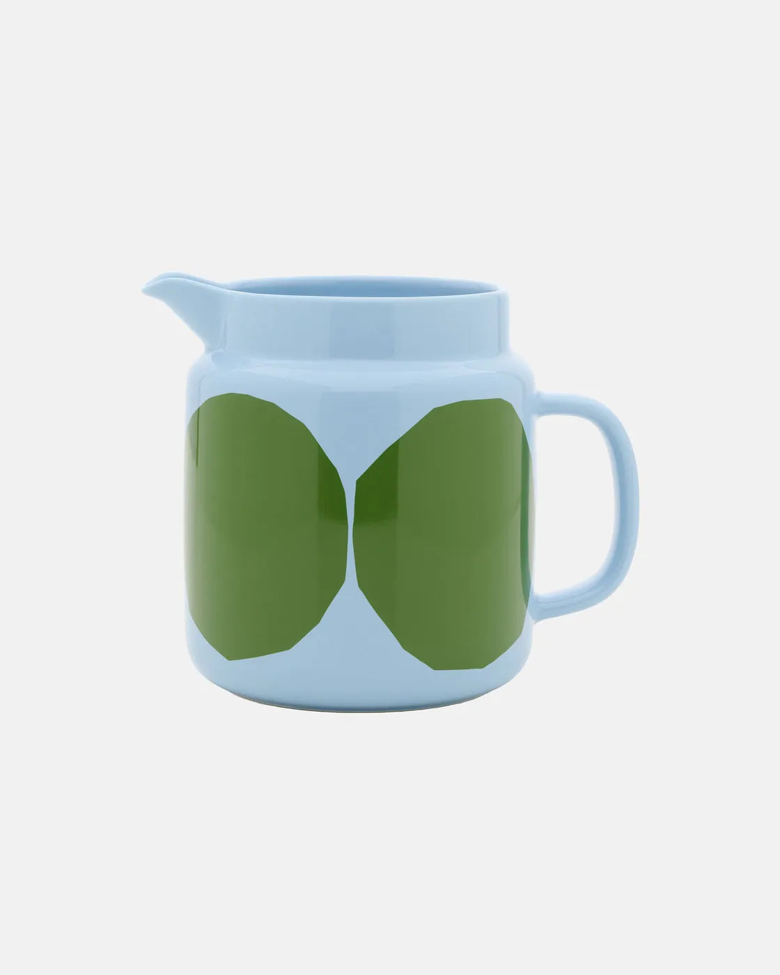 Marimekko Oiva / Kivet Kanne 1,25 Liter light blue, warm green