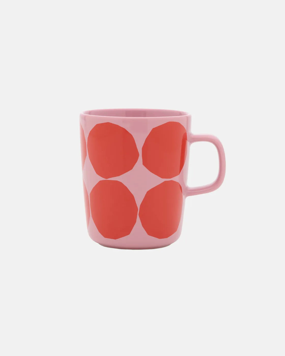 Marimekko Oiva/Kivet Tasse 2,5 dl pink / tomato red