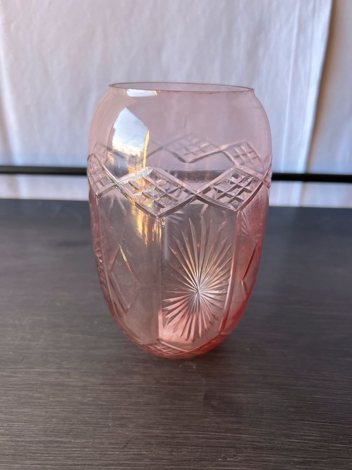 Bloomingville Vase Nuru 15 cm Höhe rosa