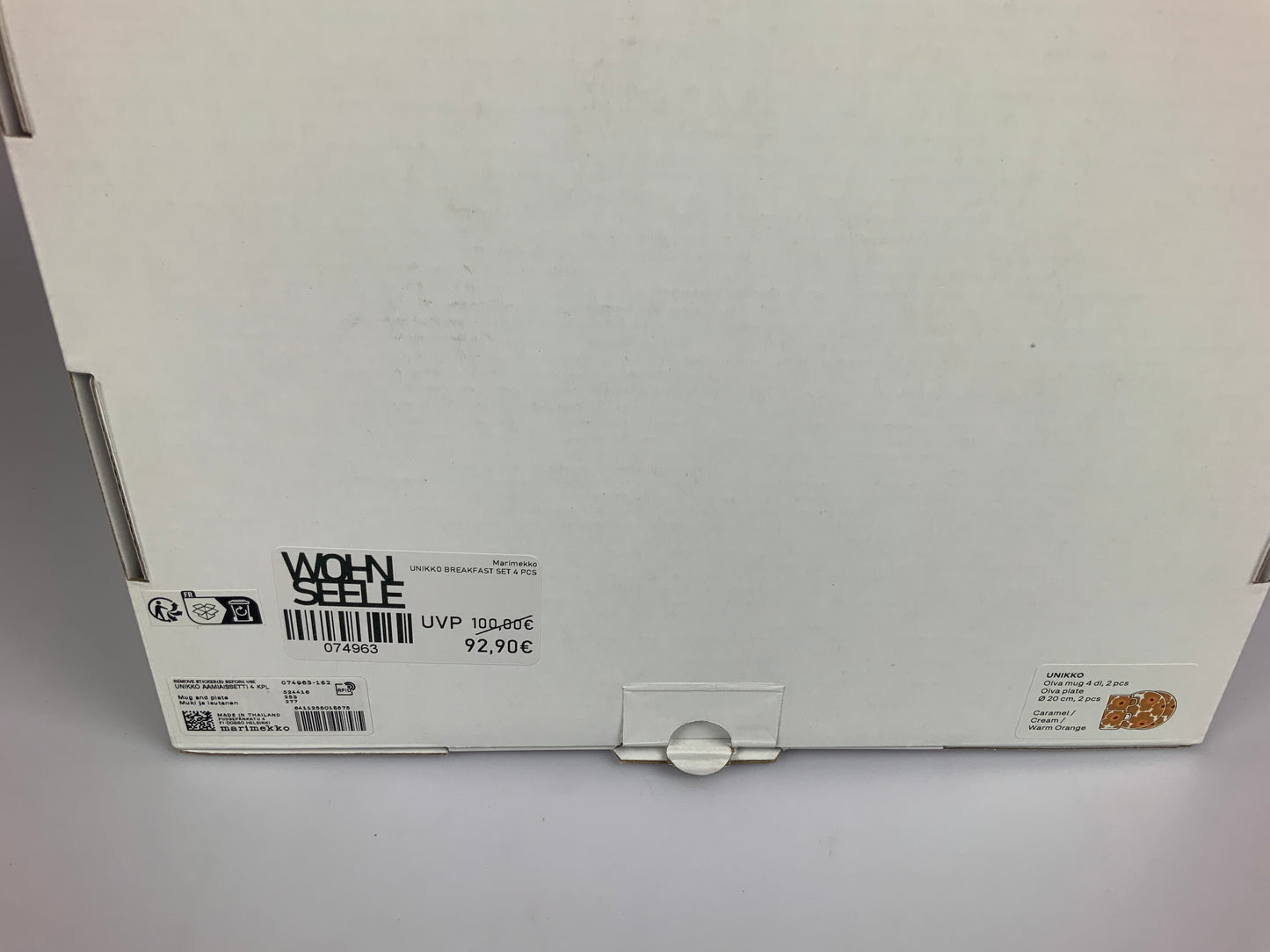 Marimekko UNIKKO BREAKFAST SET 4 PCS