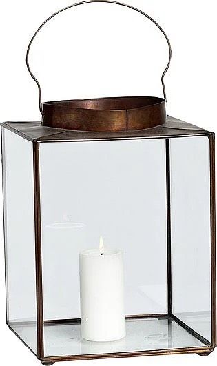 Hübsch Laterne Messing
