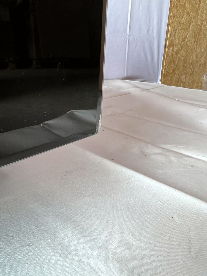 HK Living Mirror block table black M