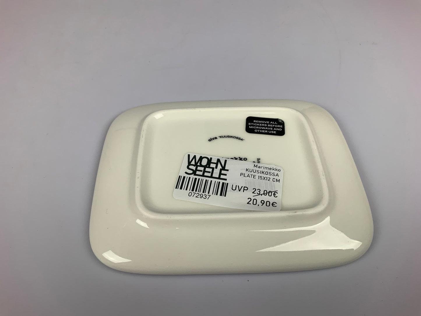 Marimekko KUUSIKOSSA PLATE 15X12 CM f190