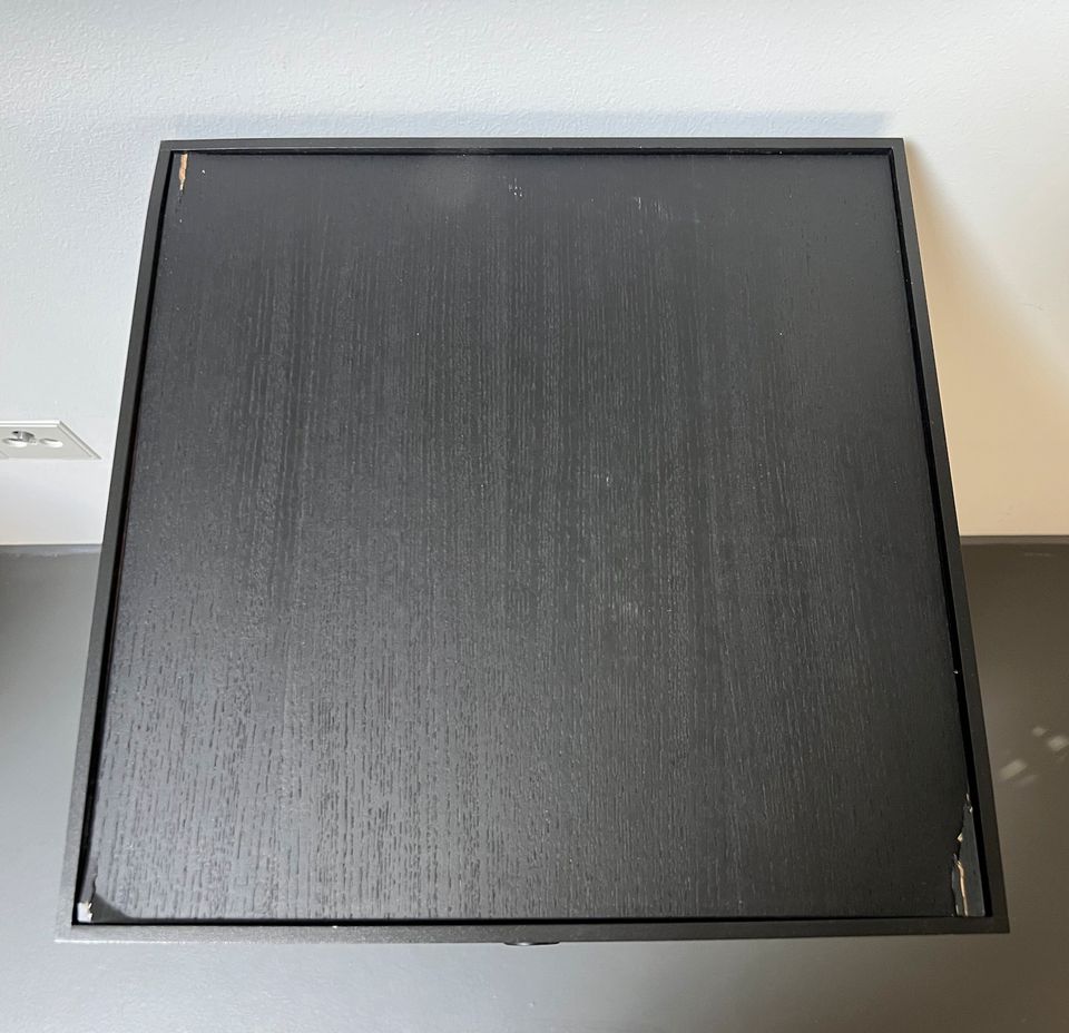 Audo - By lassen - Frame 70 mit 2 Schubladen + 1 Boden black ash