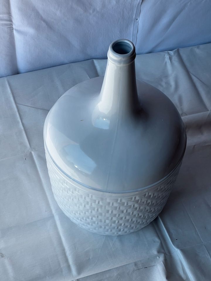 Bloomingville Gatherings Vase White Steingut 30x48