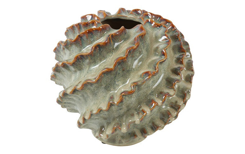 Vase ku Rufa M grün-30x30x24,5CM