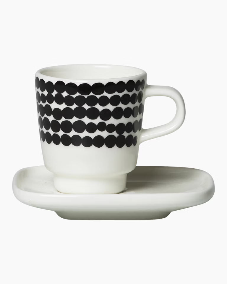 Marimekko SIIRTOLAP. ESPRESSO CUP+SAUCER