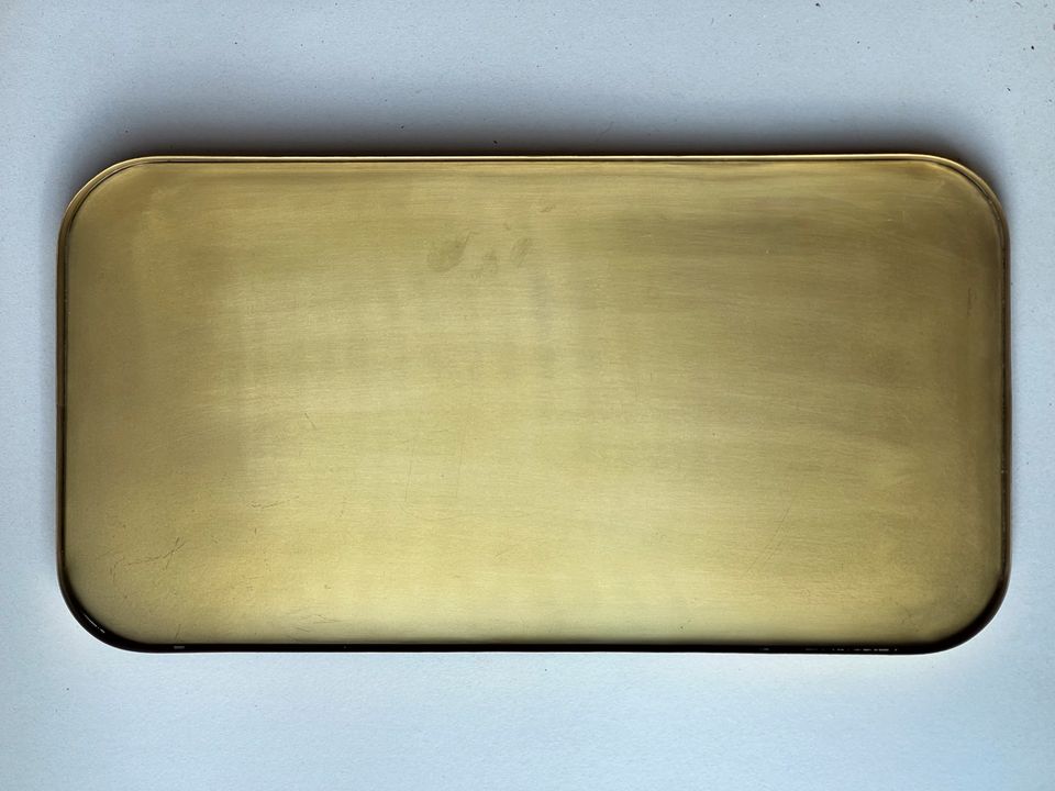Bloomingville Tray Gold Metall