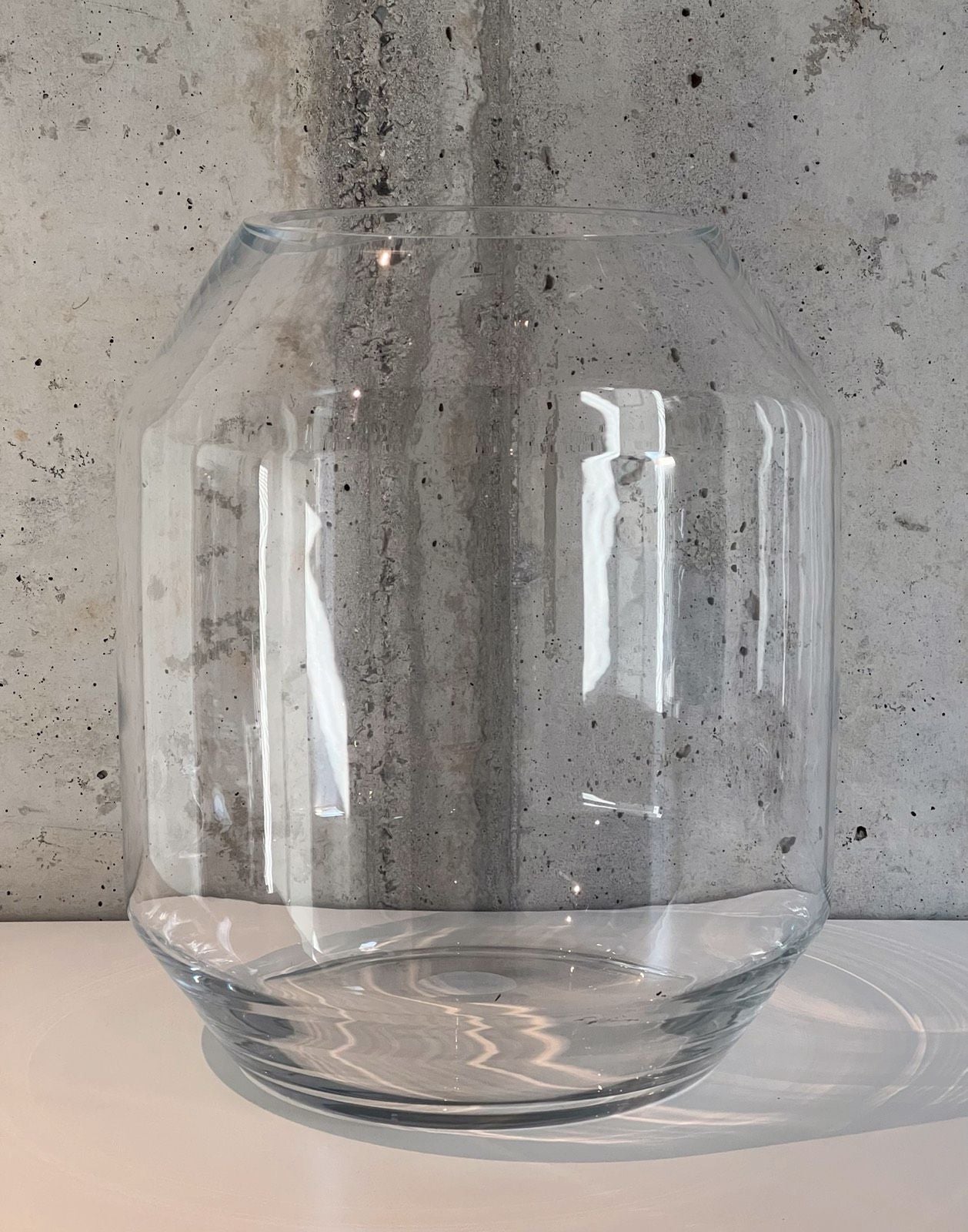 Engels Kerzen Claire XL Windlicht, Glasvase, Bodenvase klar