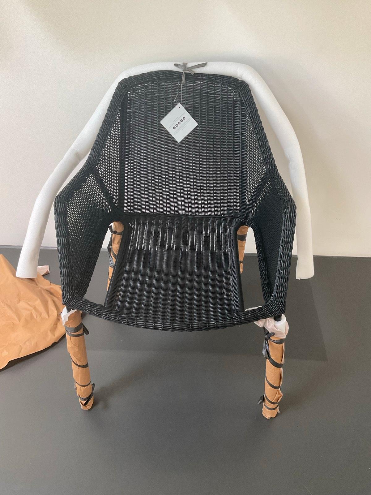 Cane-line Breeze Chair Stapelsessel schwarz