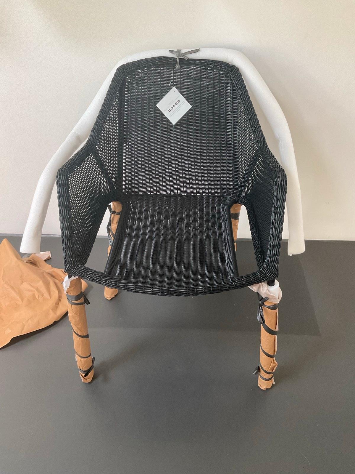 Cane-line Breeze Chair Stapelsessel schwarz