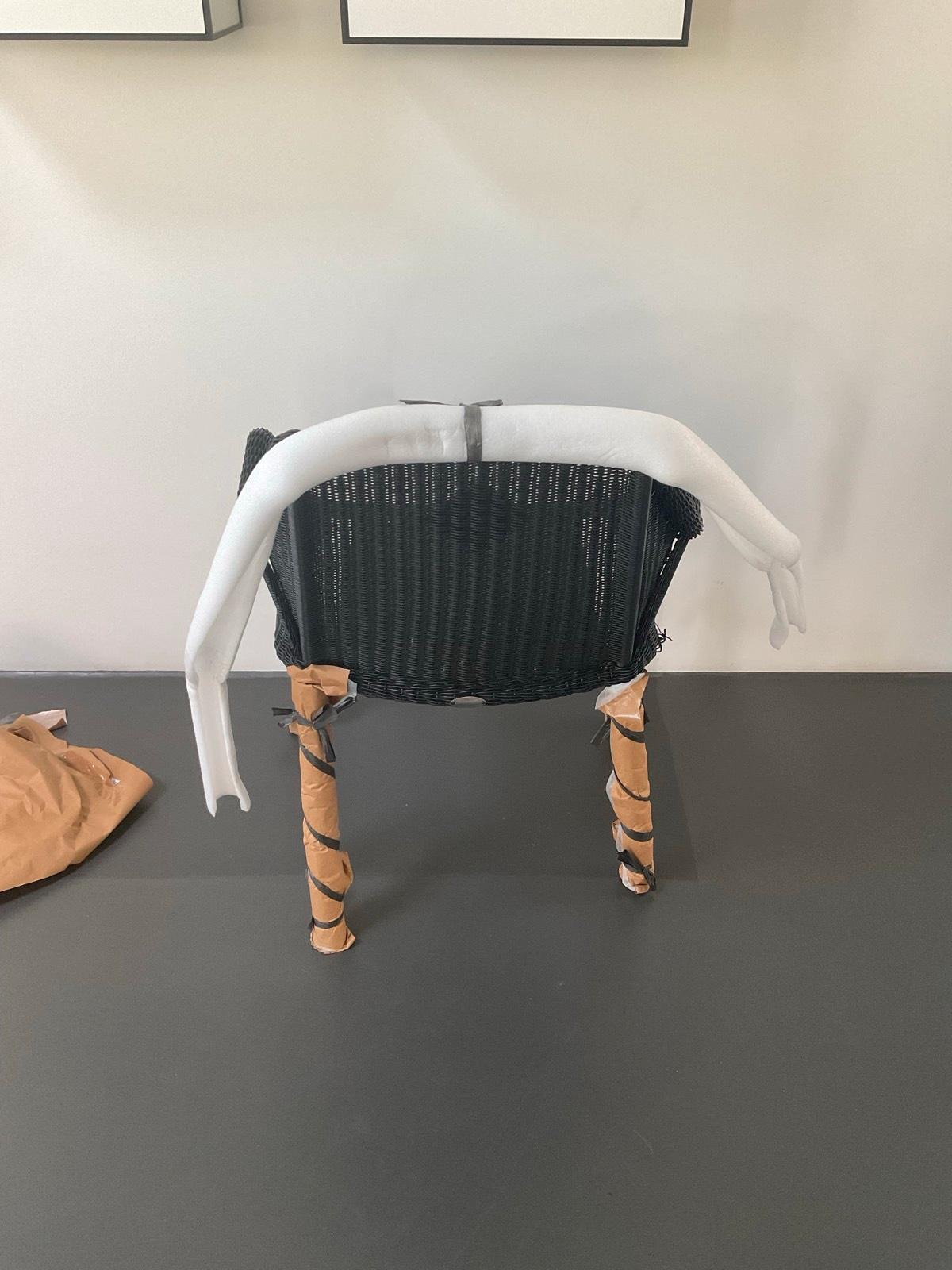 Cane-line Breeze Chair Stapelsessel schwarz