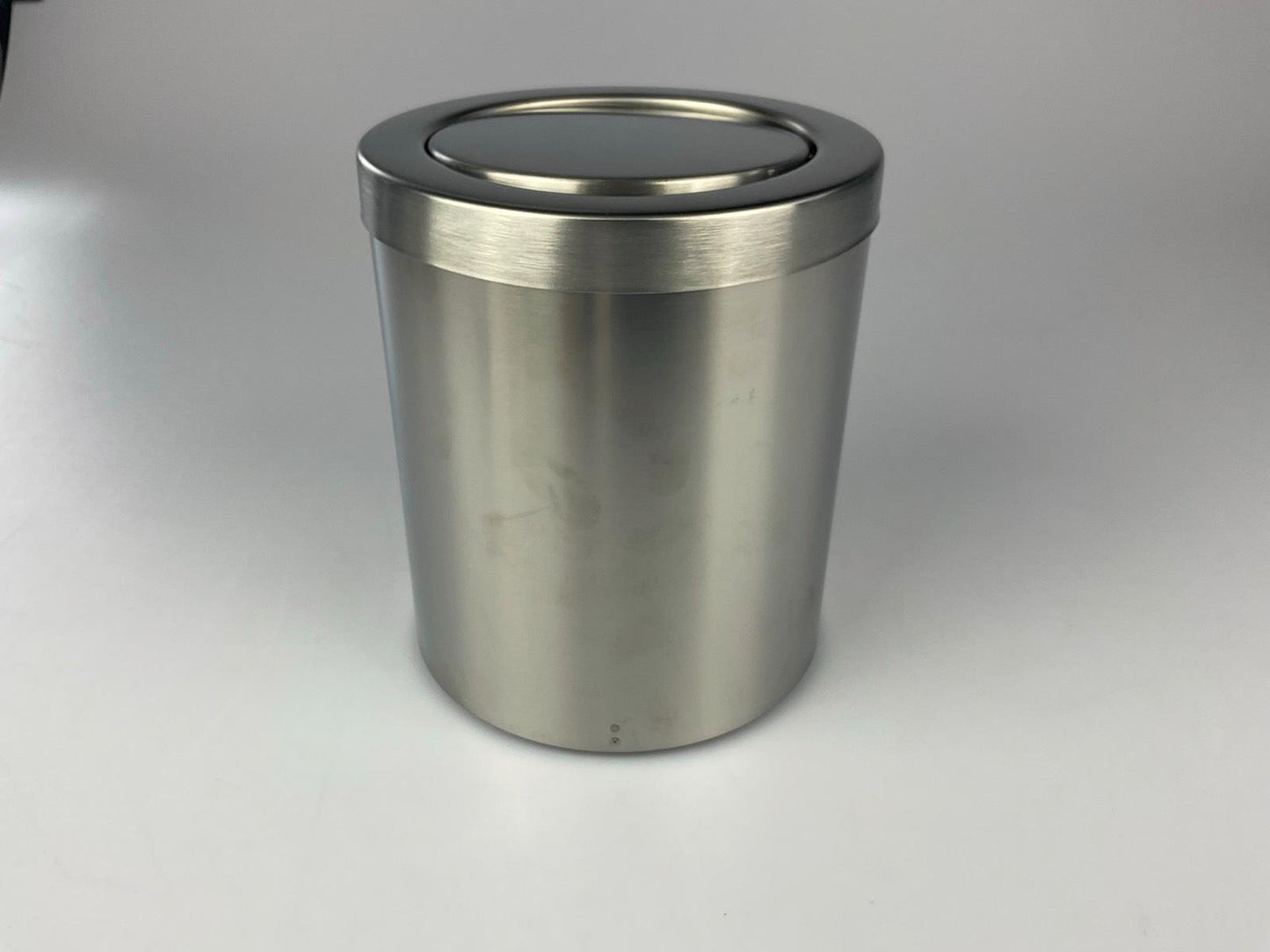 Decor Walther Mülleimer mit Schwingdeckel Edelstahl matt DW1240
