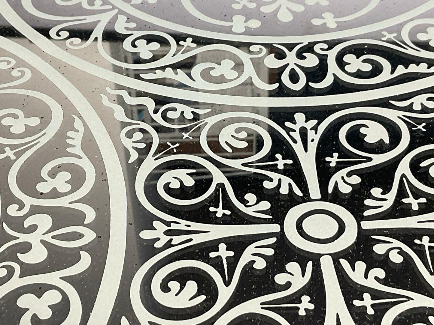 Ethnicraft Notre Monde Tablett Morrocan Frost Größe L 61x61 x4 cm