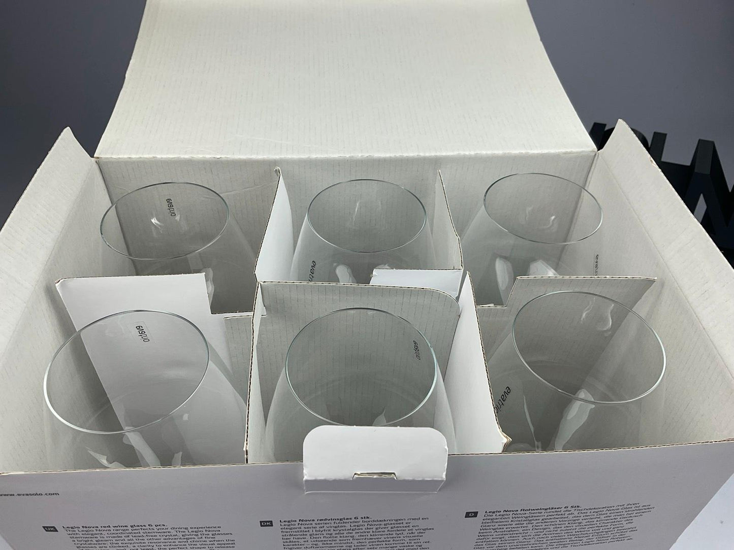 Eva Solo Legio Nova Rotweingläser 6 Stück