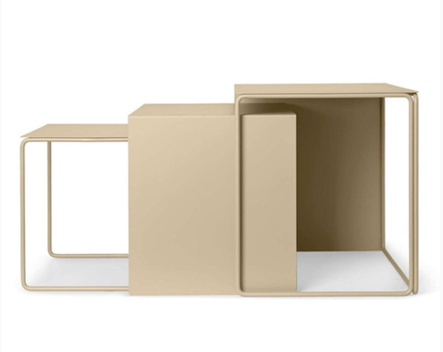 Ferm living Cluster Table cashmere 3 er Set