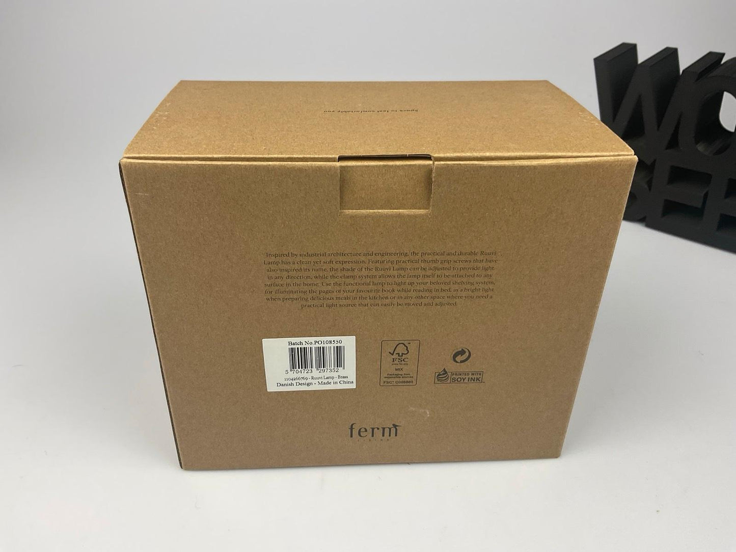 Ferm living Ruuvi Lamp messing/brass