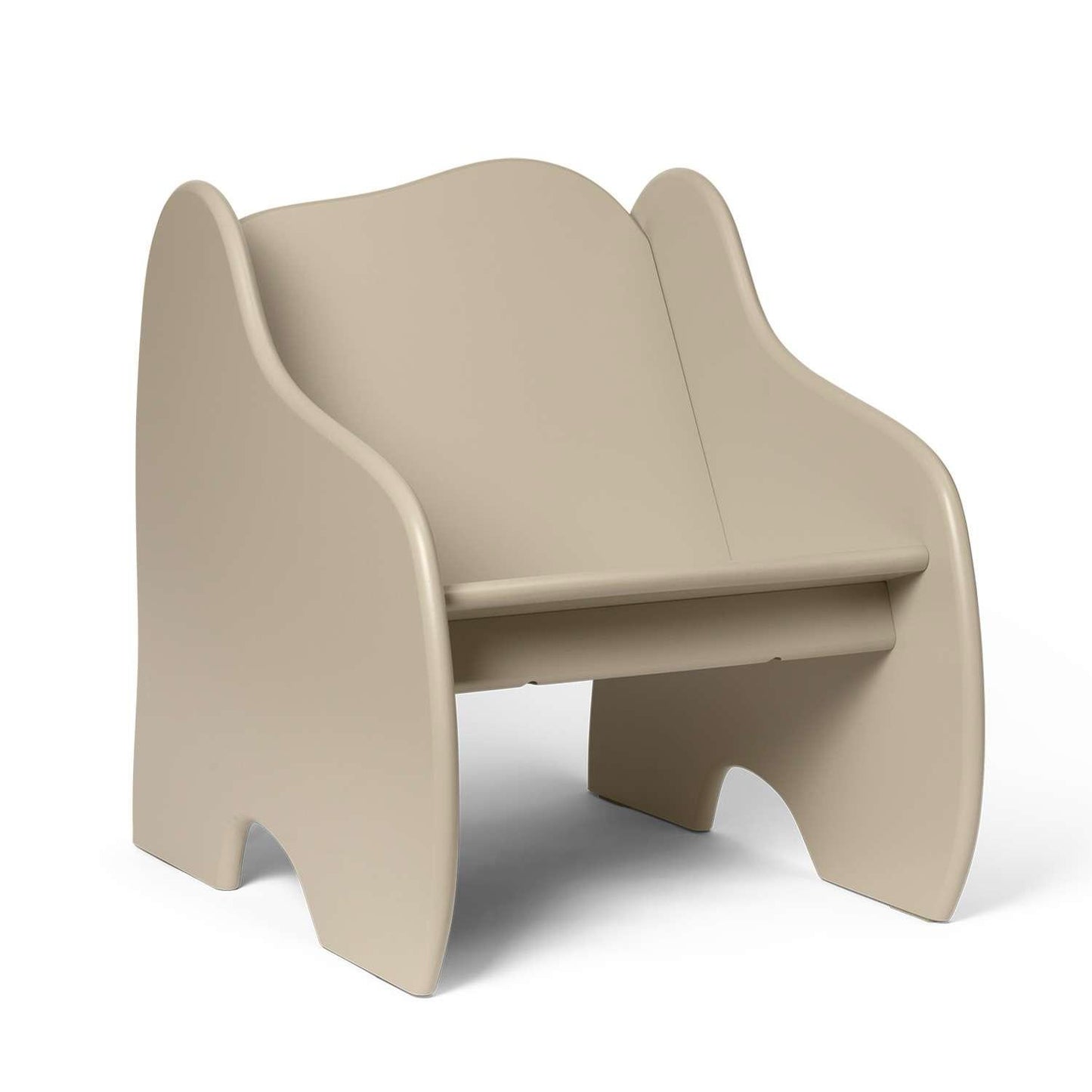 Ferm living Slope Lounge Chair Farbe Cashmere