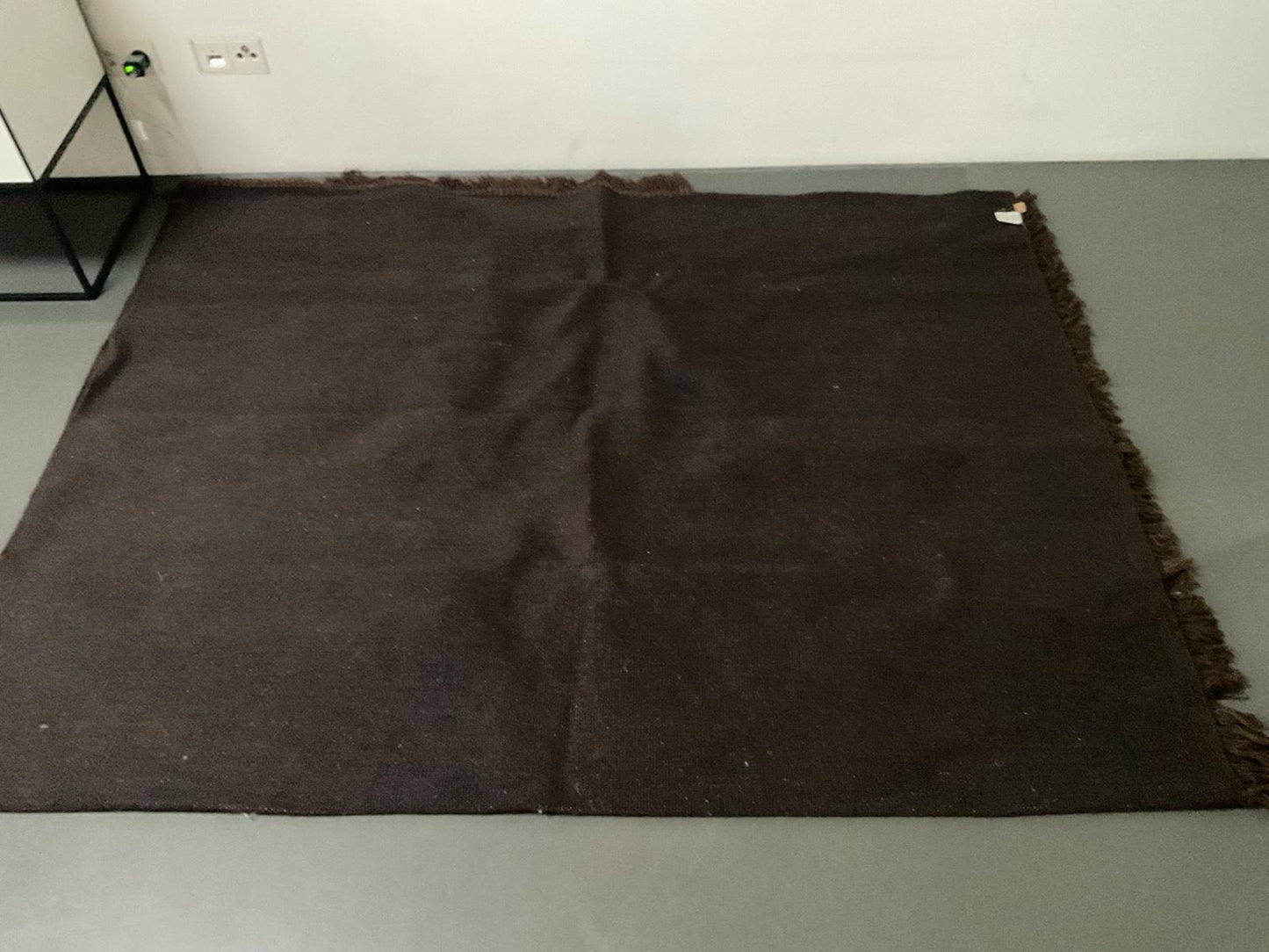 Ferm living Teppich vermutlich HEM ca. 200 cm x 300 cm dunkelbrau