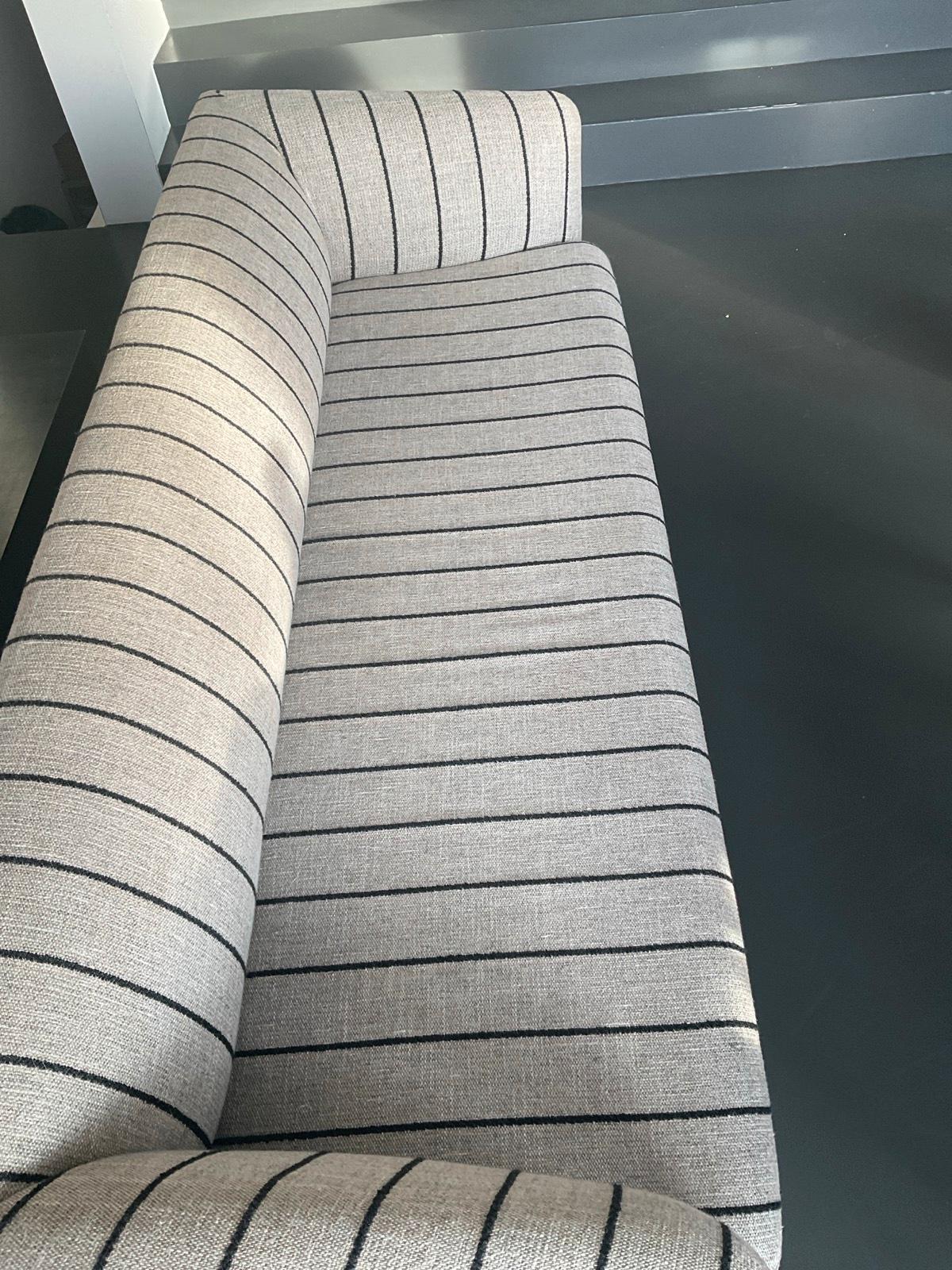 Ferm living Turn Sofa 2 Sitzer Pasadena sand/black