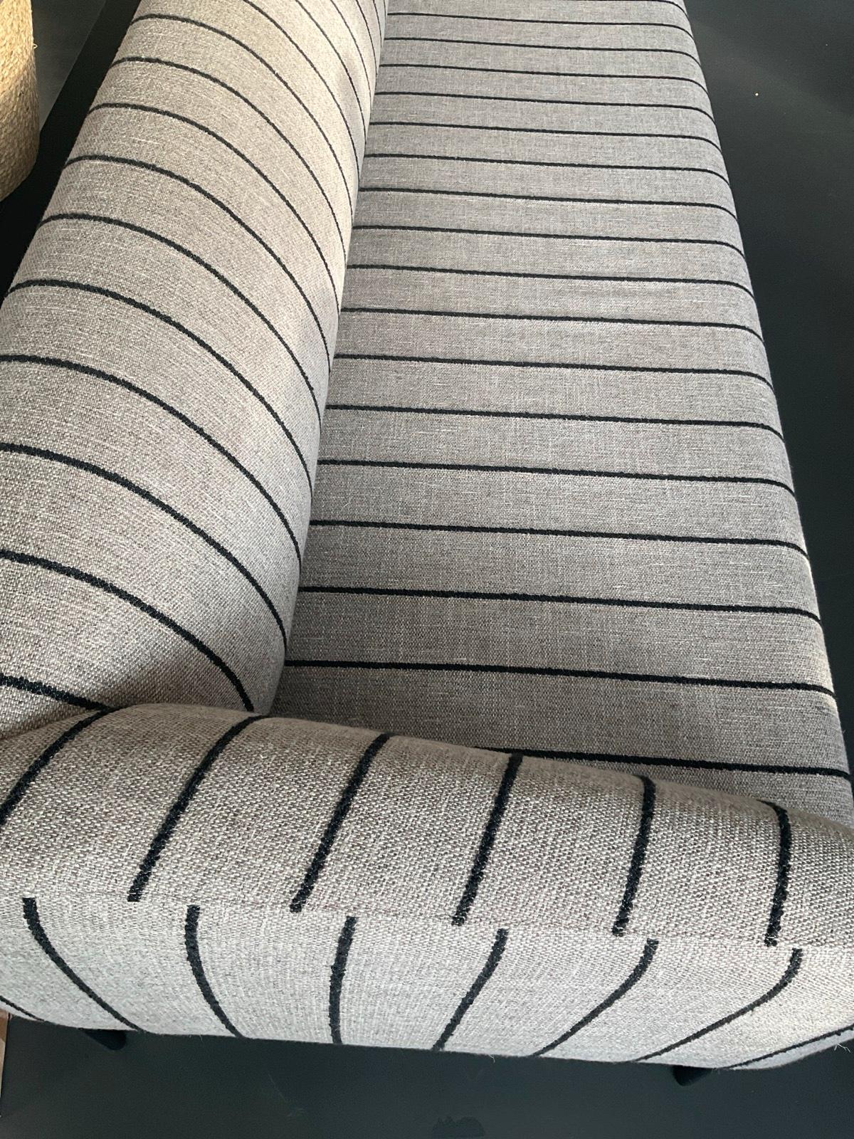 Ferm living Turn Sofa 2 Sitzer Pasadena sand/black
