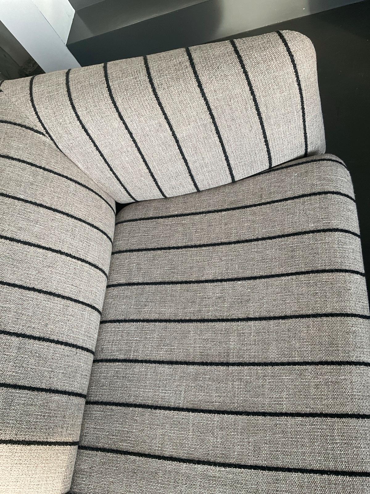 Ferm living Turn Sofa 2 Sitzer Pasadena sand/black
