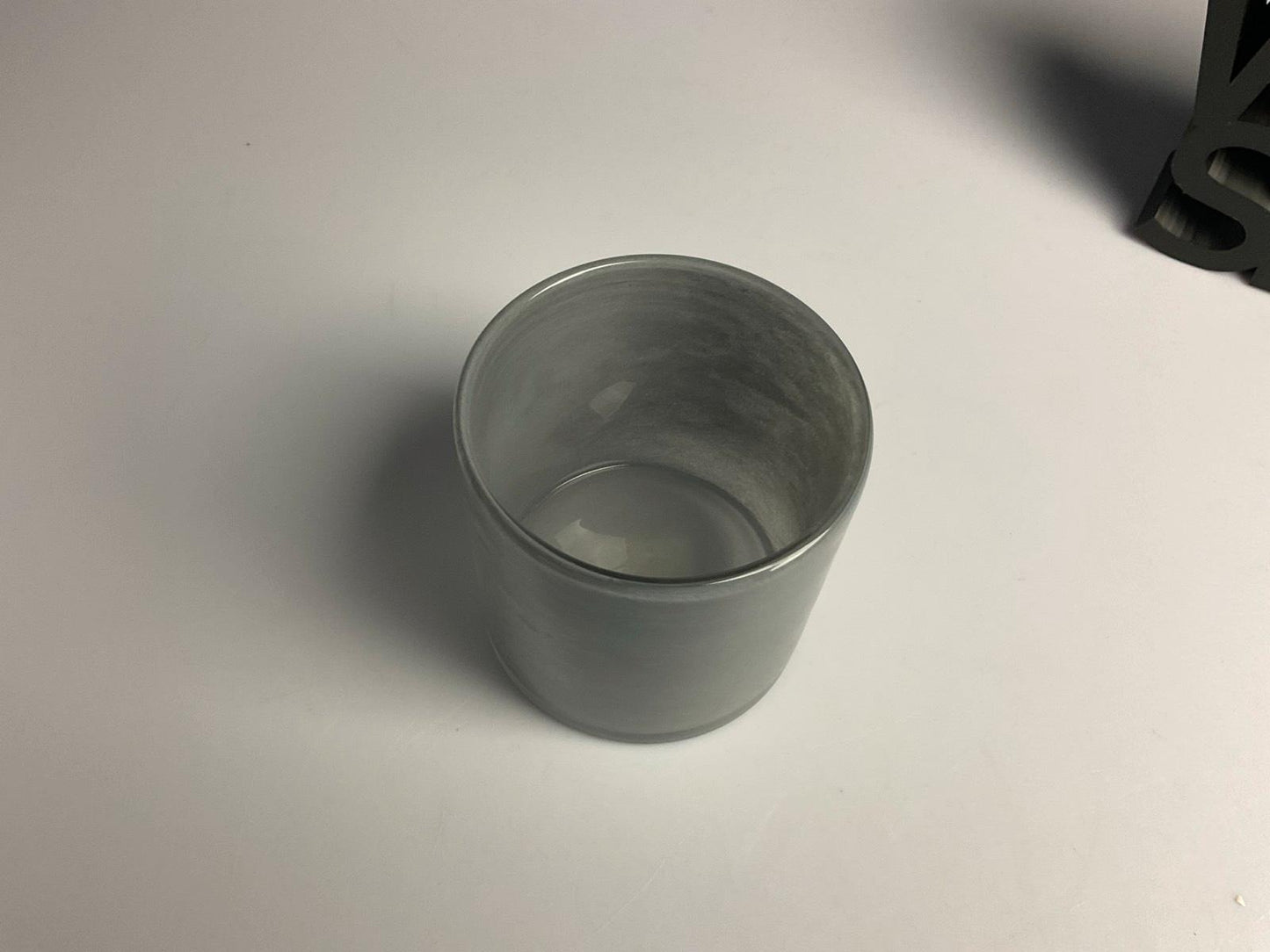 Florissima Teelichtbecher Mug H 10 cm D 10 cm grau