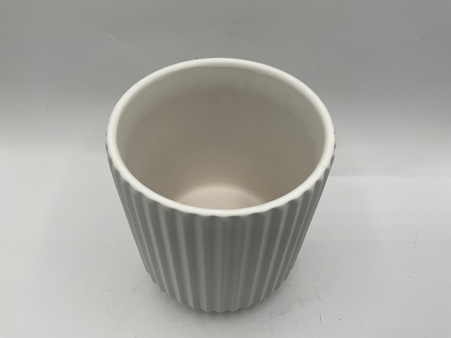 Florissima Vase/Topf H 15 cm weiss