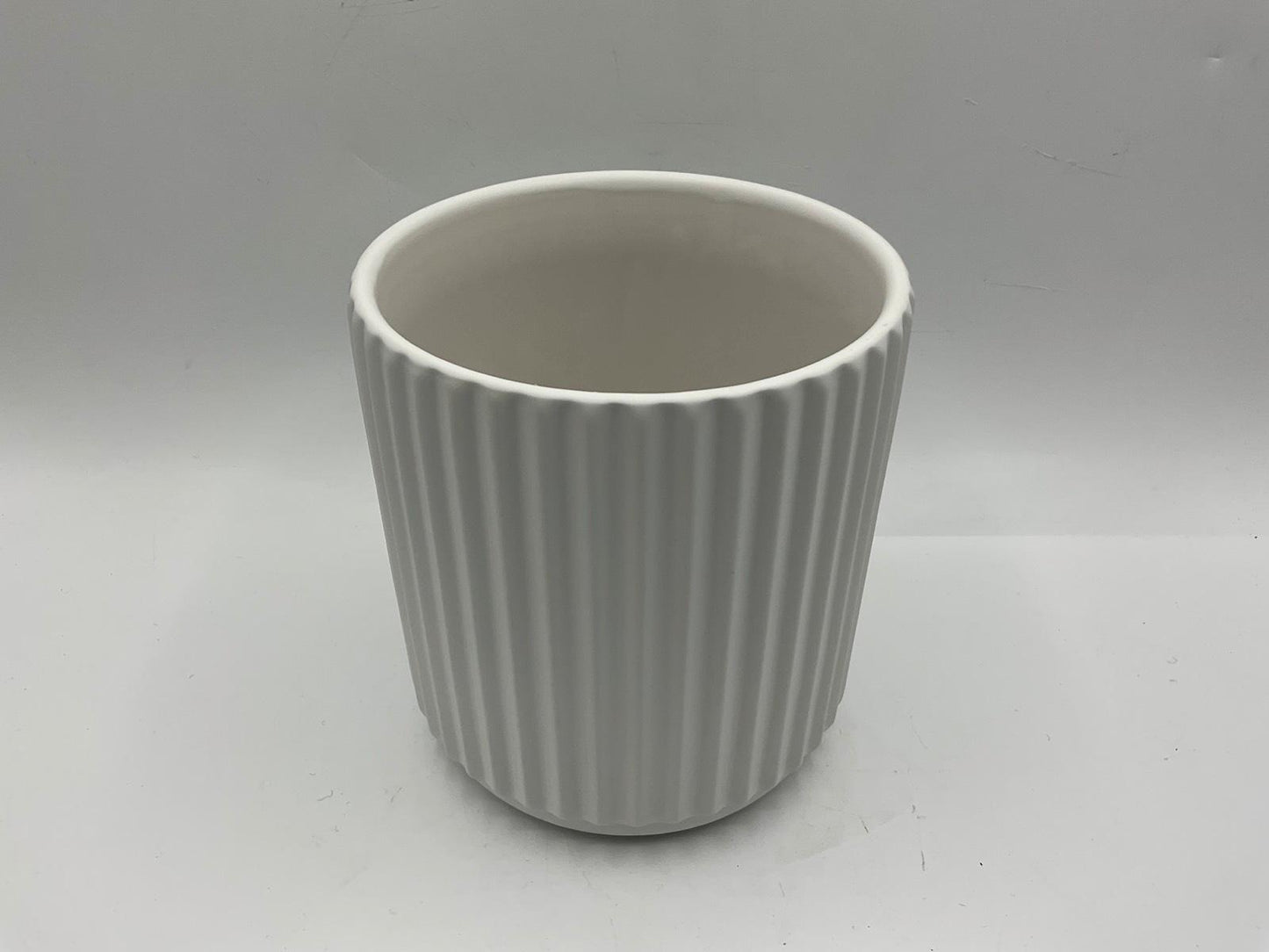 Florissima Vase/Topf H 15 cm weiss