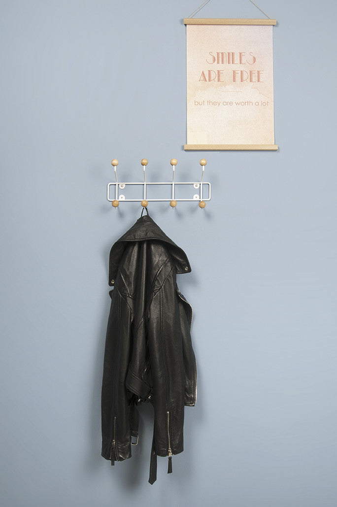 Present Time Hat Rack Saturnus Garderobe Holz