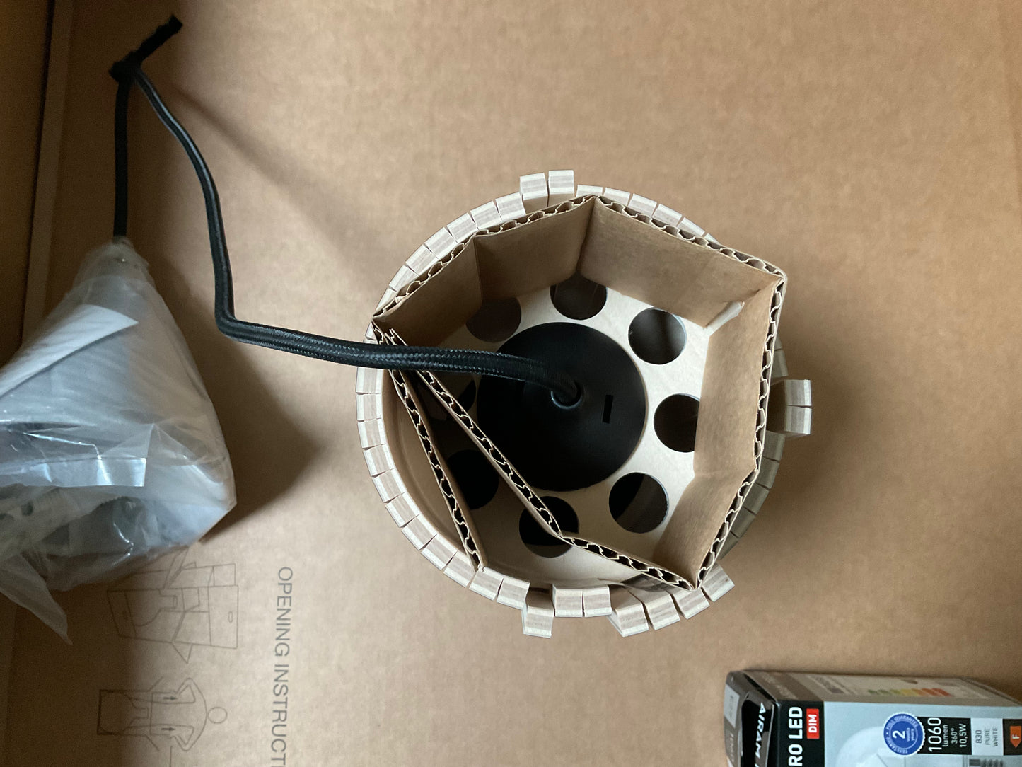 Secto Design - Octo Pendelleuchte groß schwarz