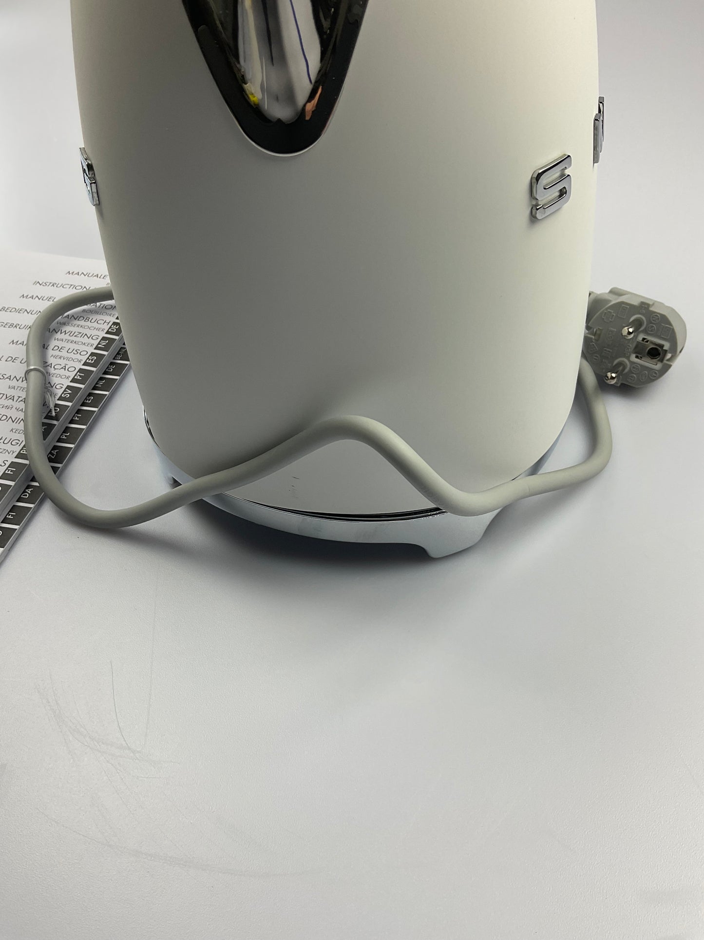 Smeg Wasserkocher weiß matt