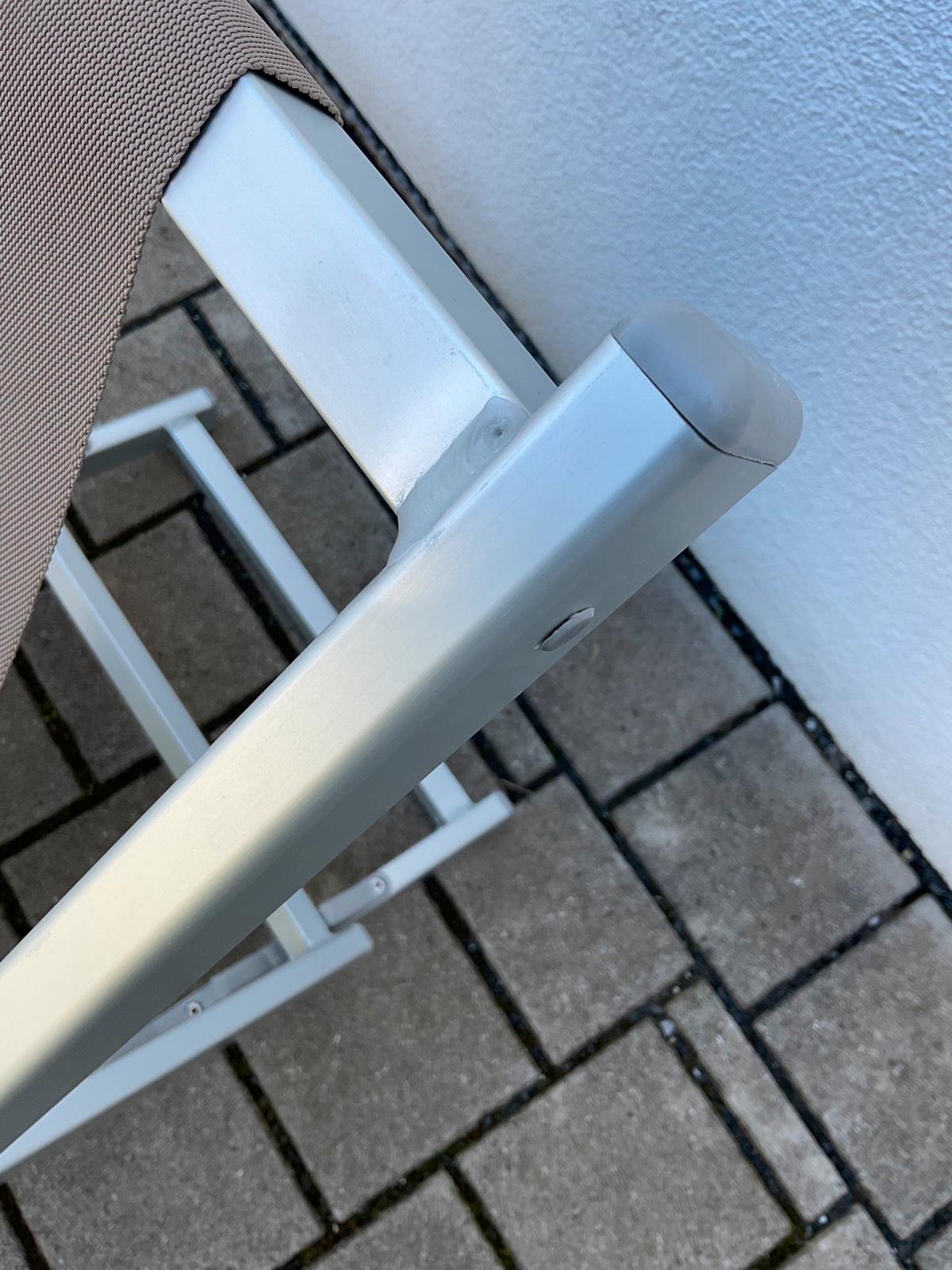 Jan Kurtz Liegestuhl Rimini taupe