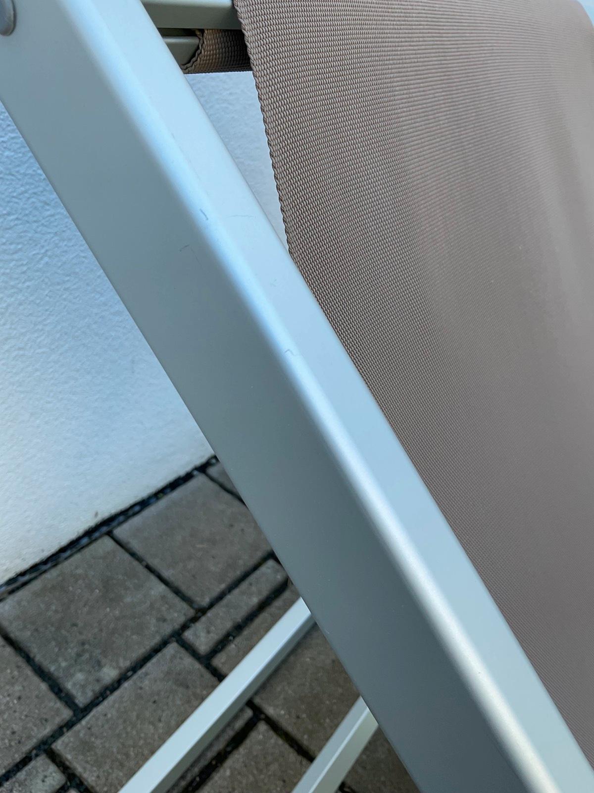 Jan Kurtz Liegestuhl Rimini taupe