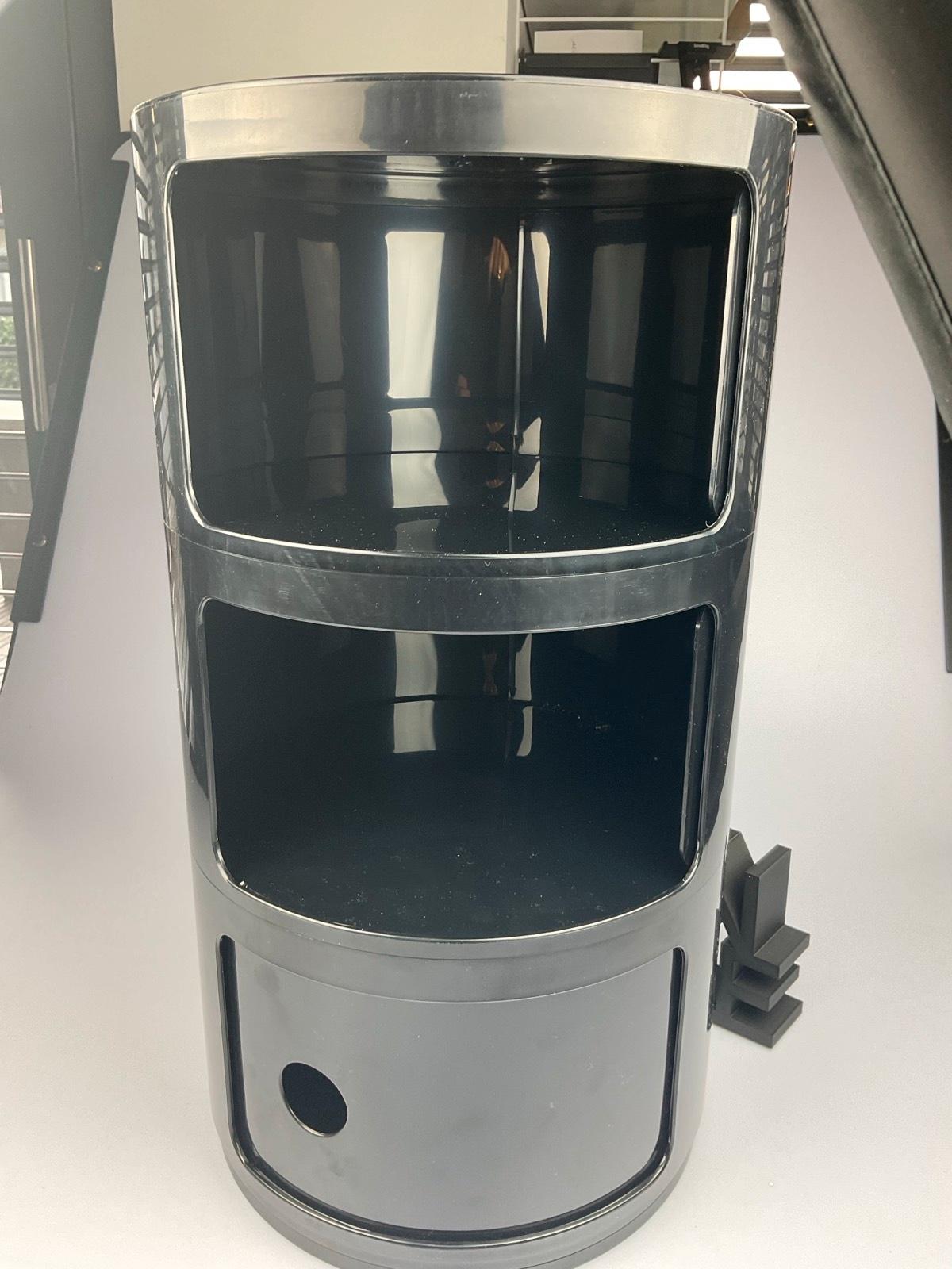 Kartell Componibili schwarz 3 er