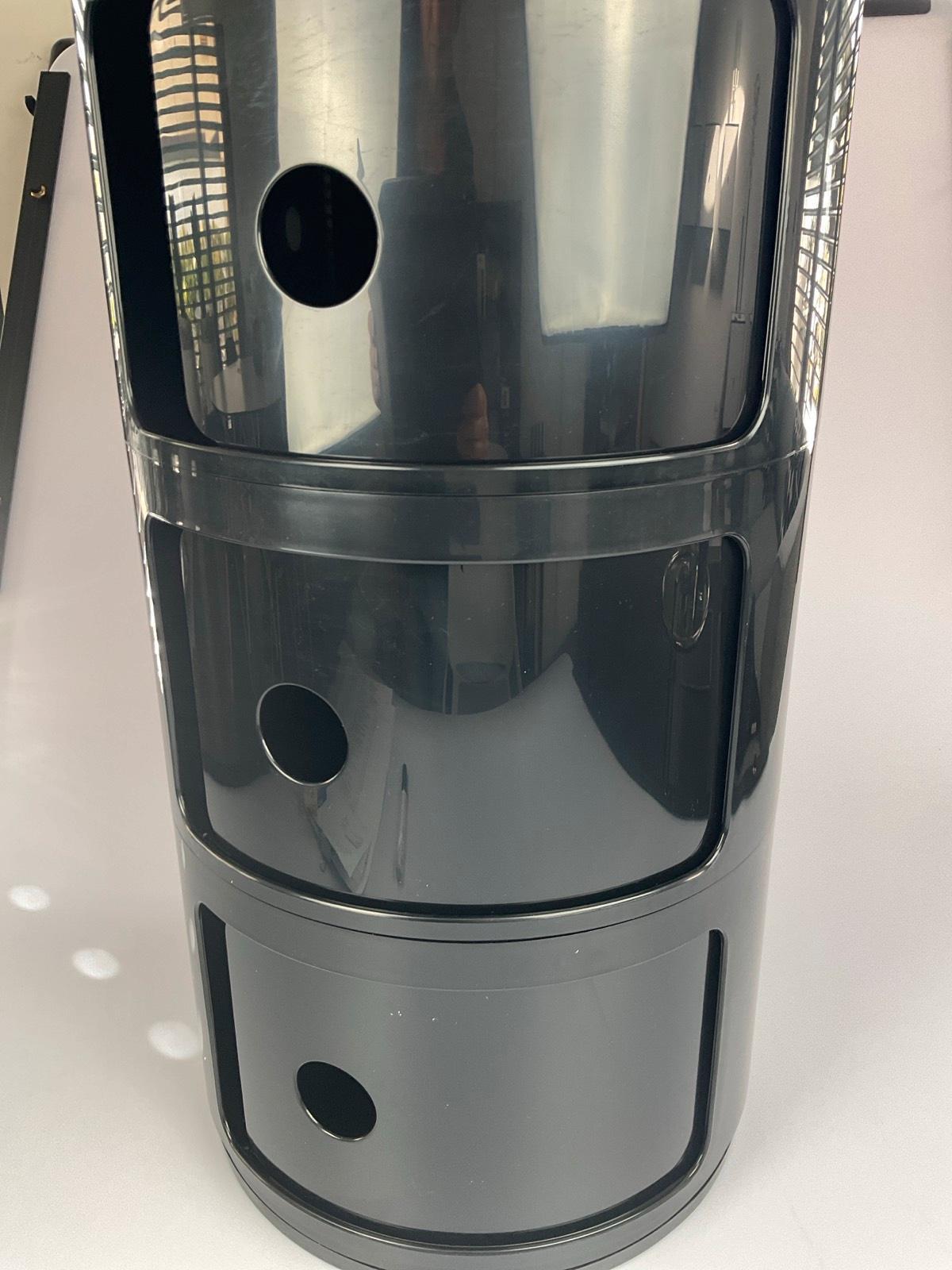 Kartell Componibilli schwarz 3 er