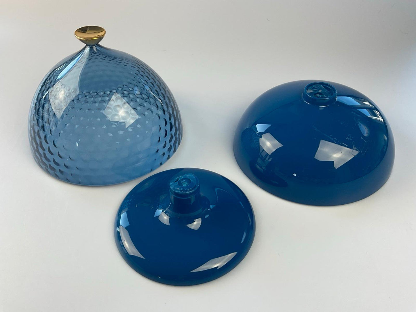 Kartell Pumo Aufbewahrungsschale blau