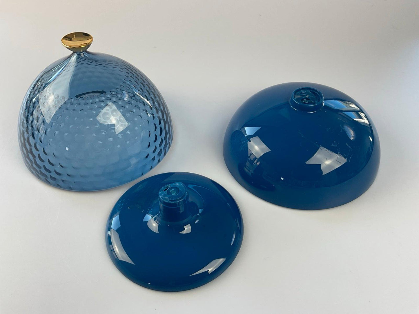 Kartell Pumo Aufbewahrungsschale blau