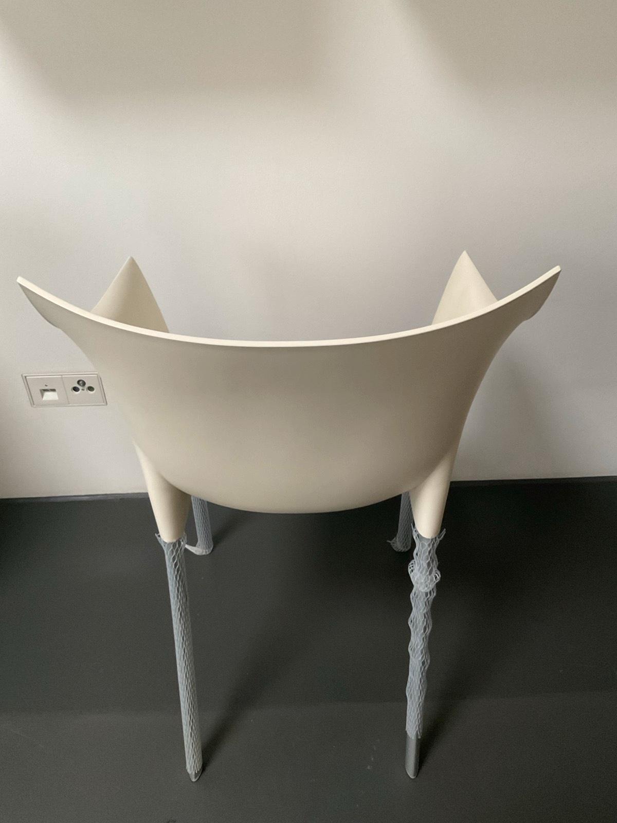 Kartell Stuhl Dr. No weiß