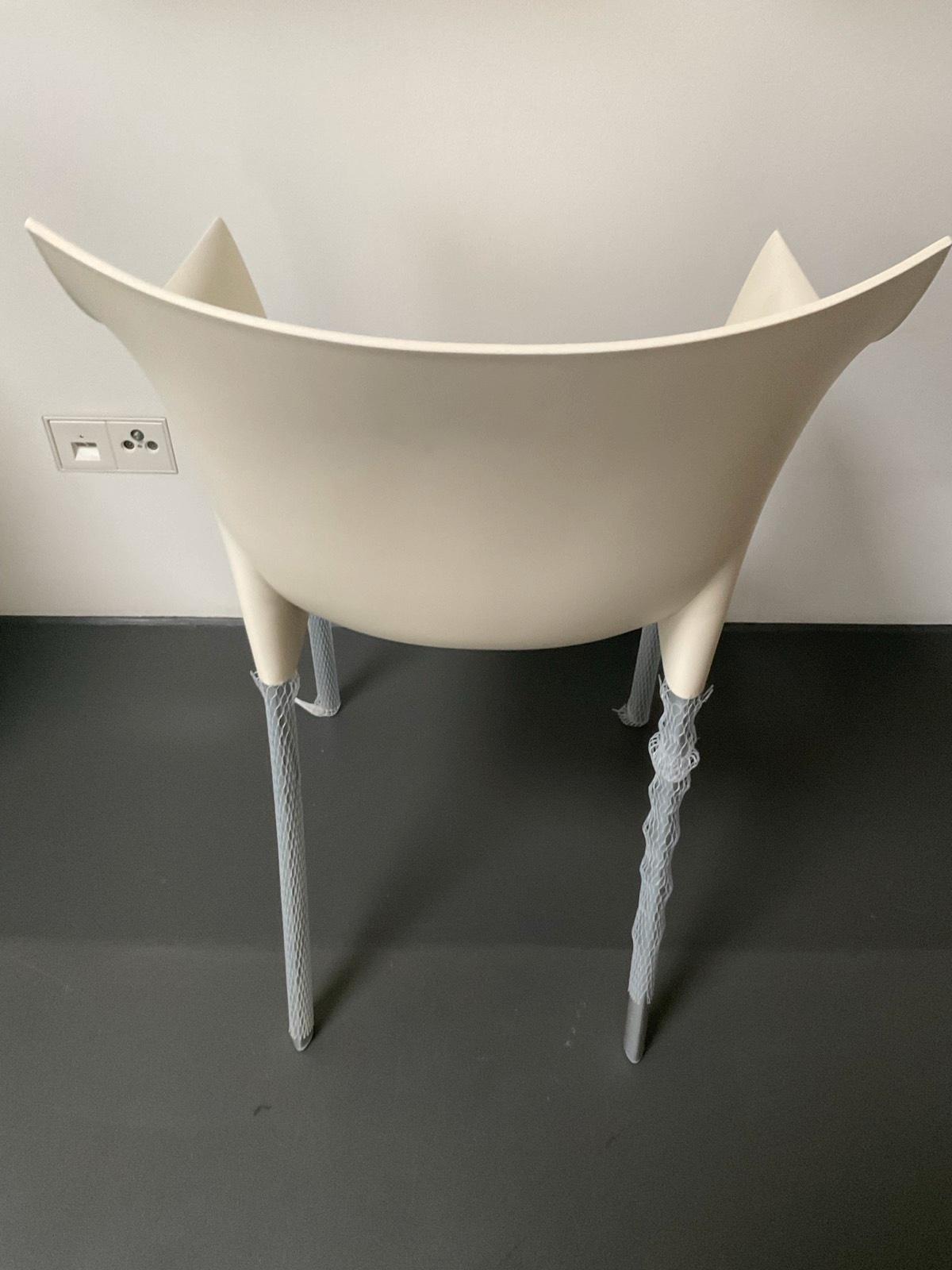 Kartell Stuhl Dr. No weiß
