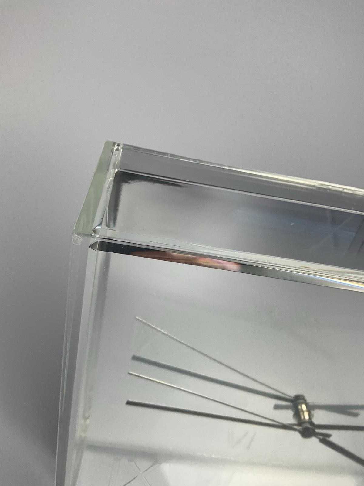 Kartell Tic Tac Uhr chrom