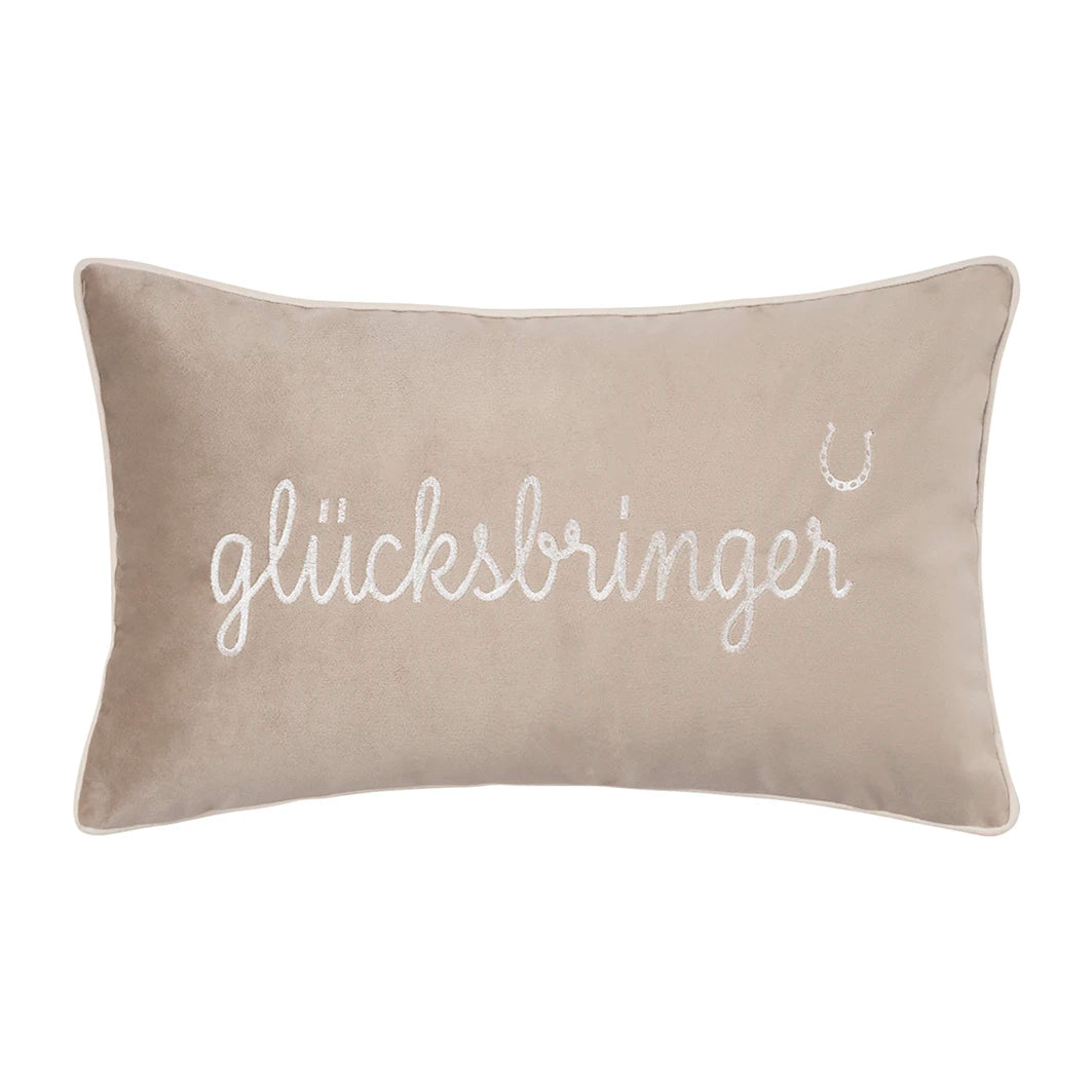Pad Kissenhülle Letters Glücksbringer beige 30x50cm