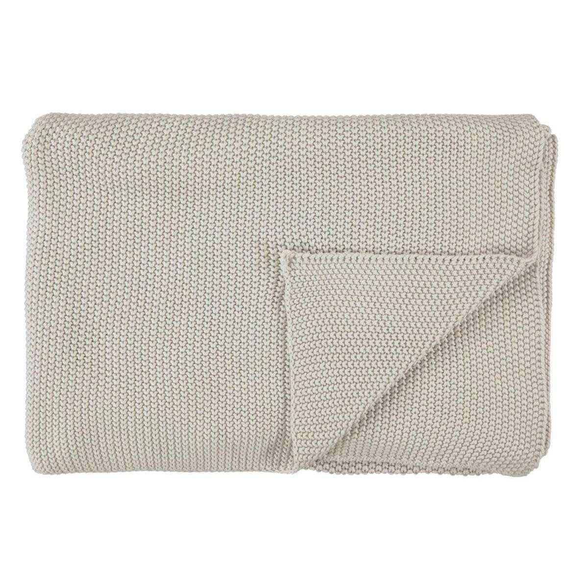 Marc O Polo Nordic Knit Plaid oatmeal
