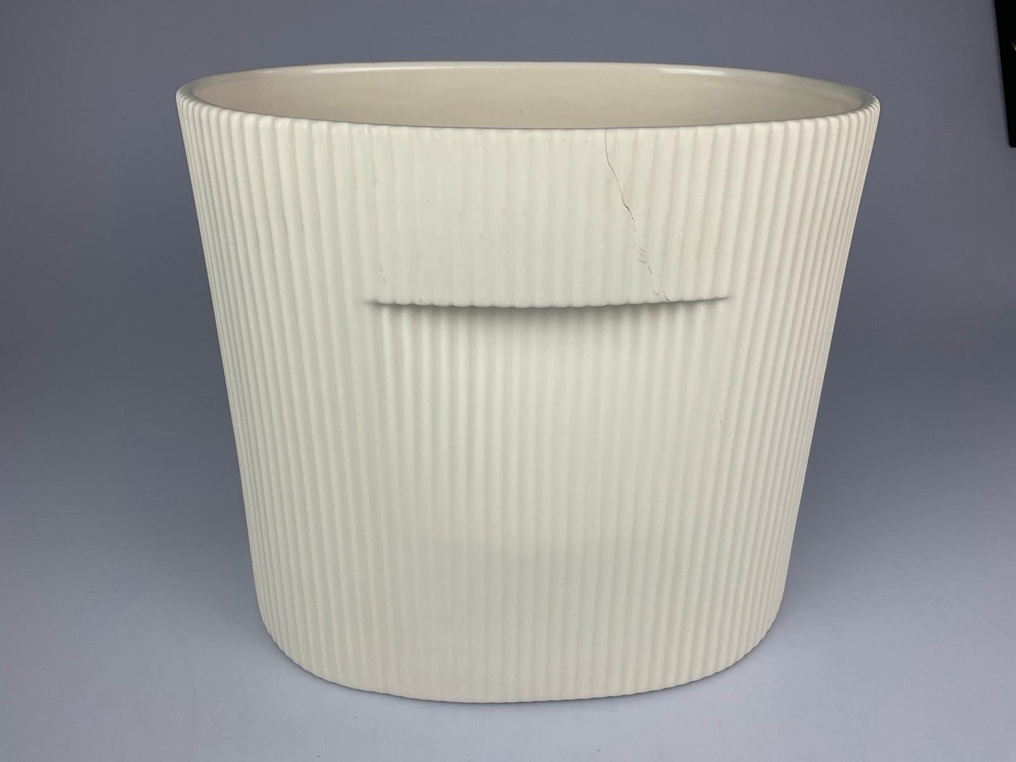 Muuto Ridge Blumentopf 24 cm off-white