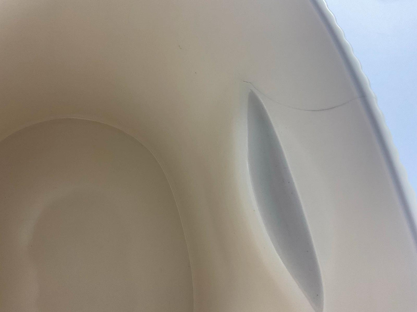 Muuto Ridge Blumentopf 24 cm off-white