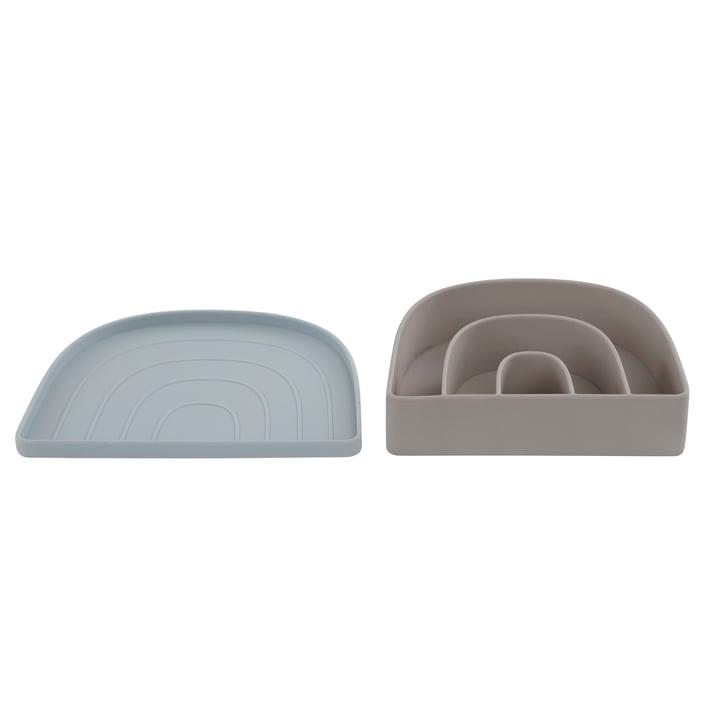 Oyoy Rainbow Plate and Bowl