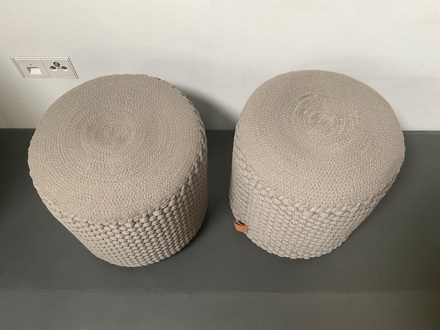 Pad Uni Sitzhocker 40 x 40 cm Sand