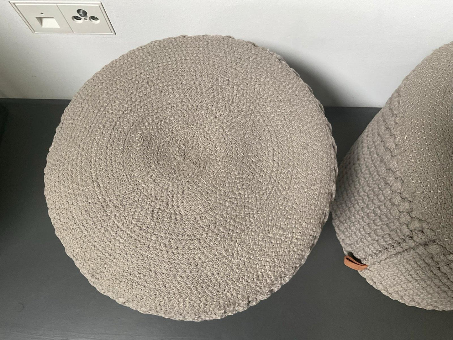 Pad Uni Sitzhocker 40 x 40 cm Sand